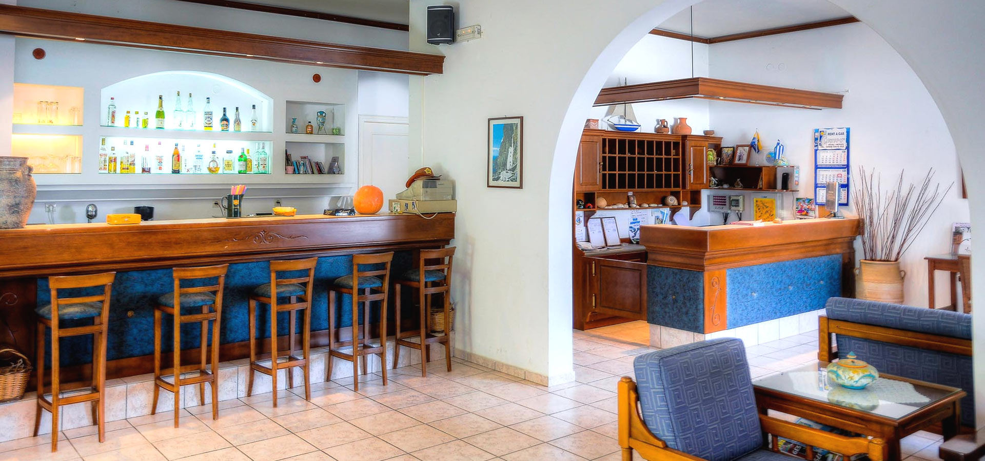 Gryspos Hotel Amorgos – The Reception Bar